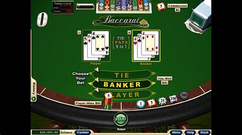 Three Card Baccarat .